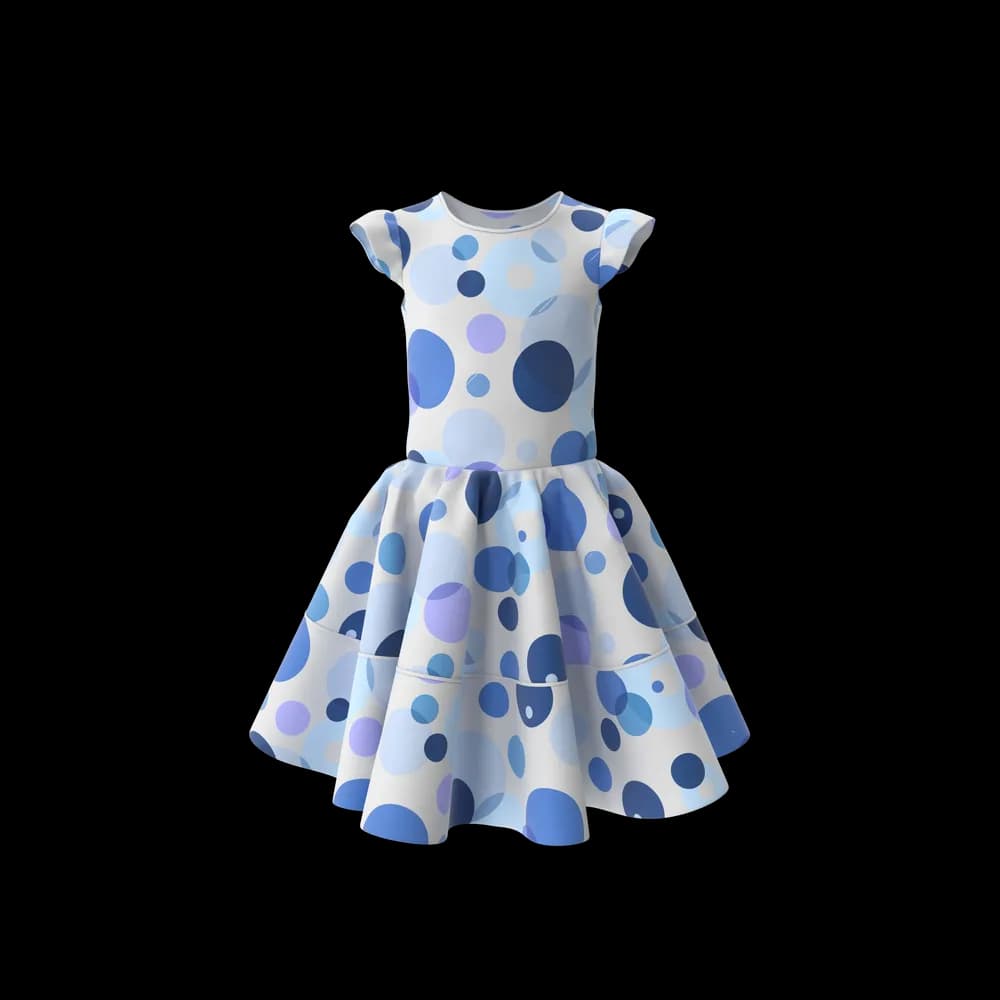 Blue Frock gorunum 2