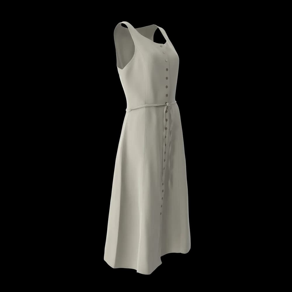 Gray Dress gorunum 5