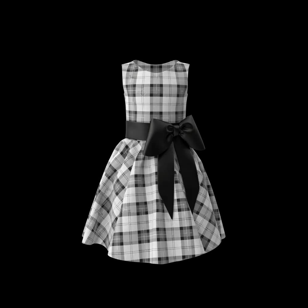Tartan Dress gorunum 2