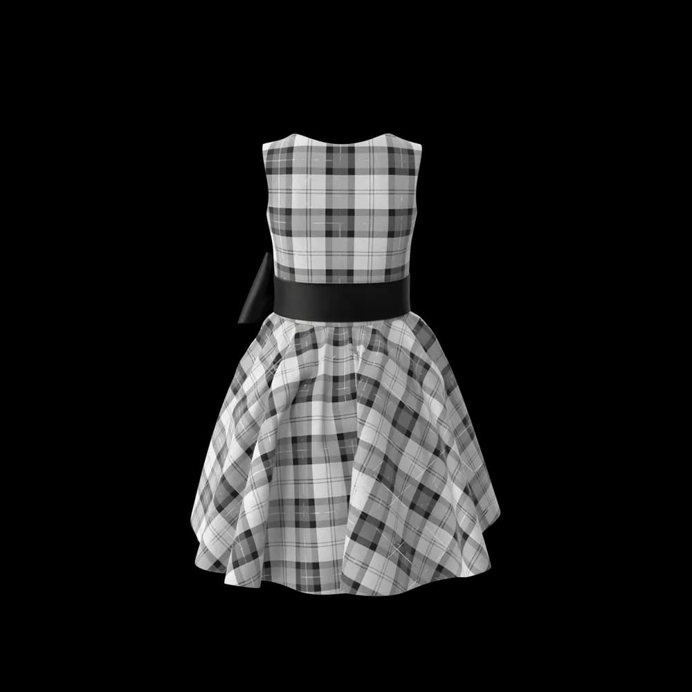 Tartan Dress gorunum 4